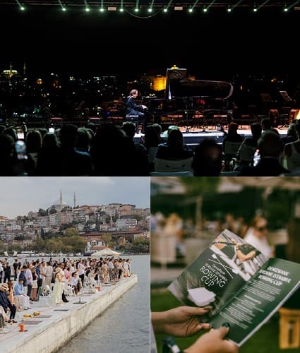 2025 Rowing Cup — konser, kıyı ve tören kolajı