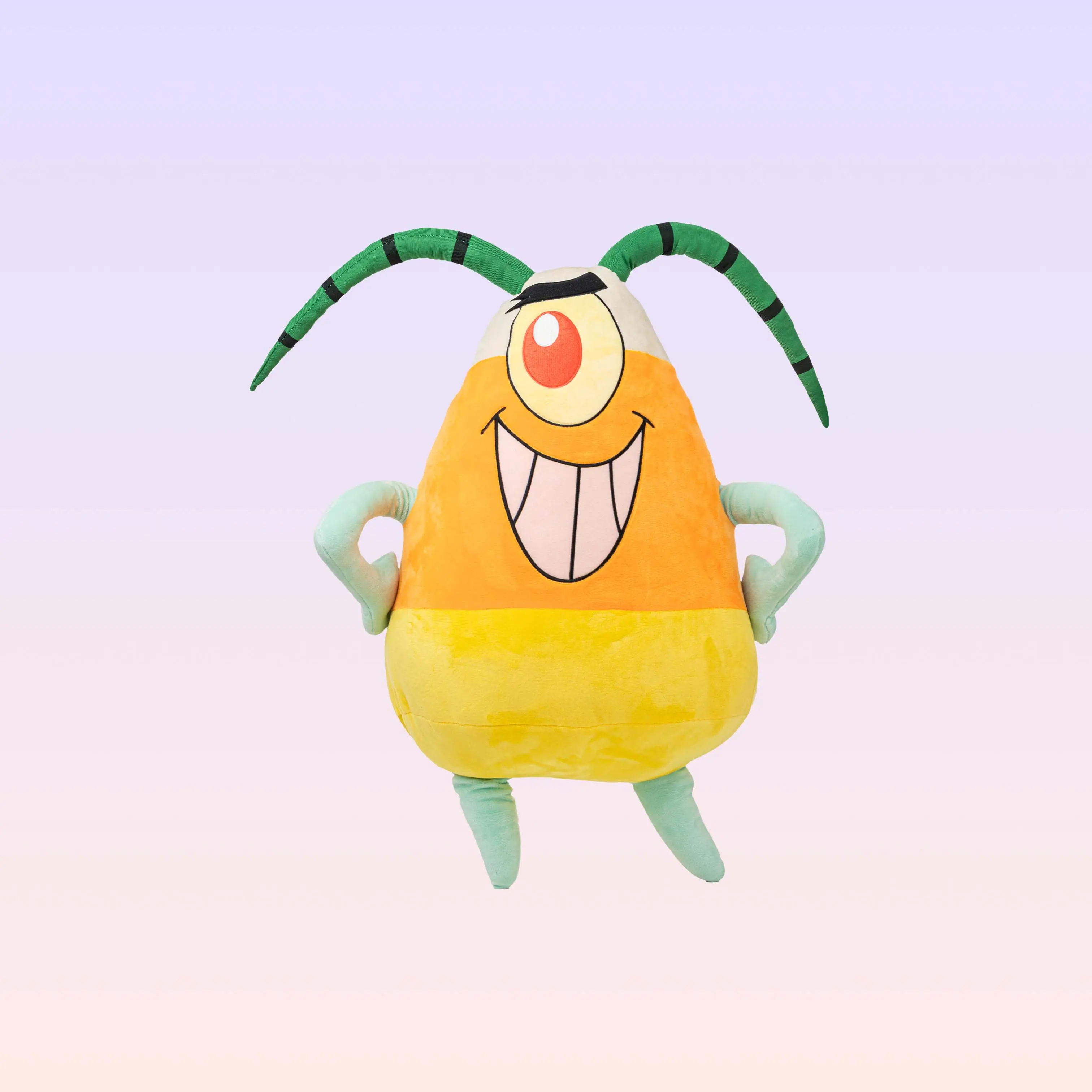 Sünger Bob Kare Pantolon Legendary Halloween Plankton – 60 cm Peluş